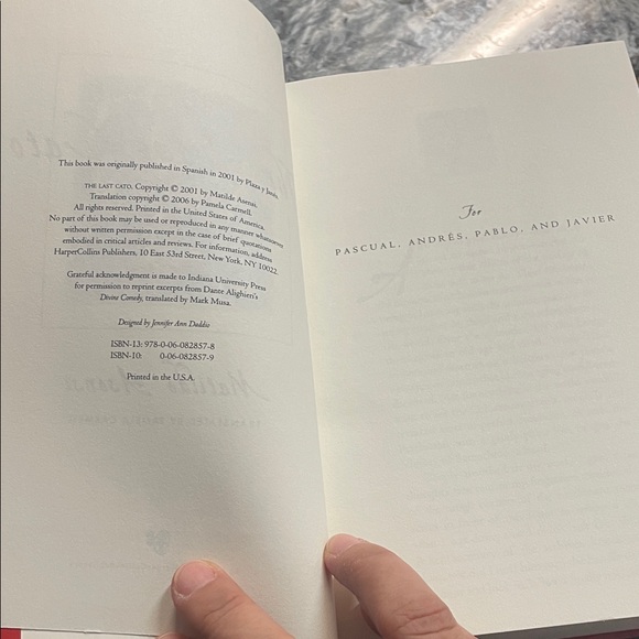 The Last Cato Hardcover Book - excellent used book - Picture 12 of 17